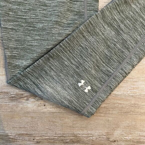 Under Armour Green/Grey Full Length Leggings - Picture 2 of 5